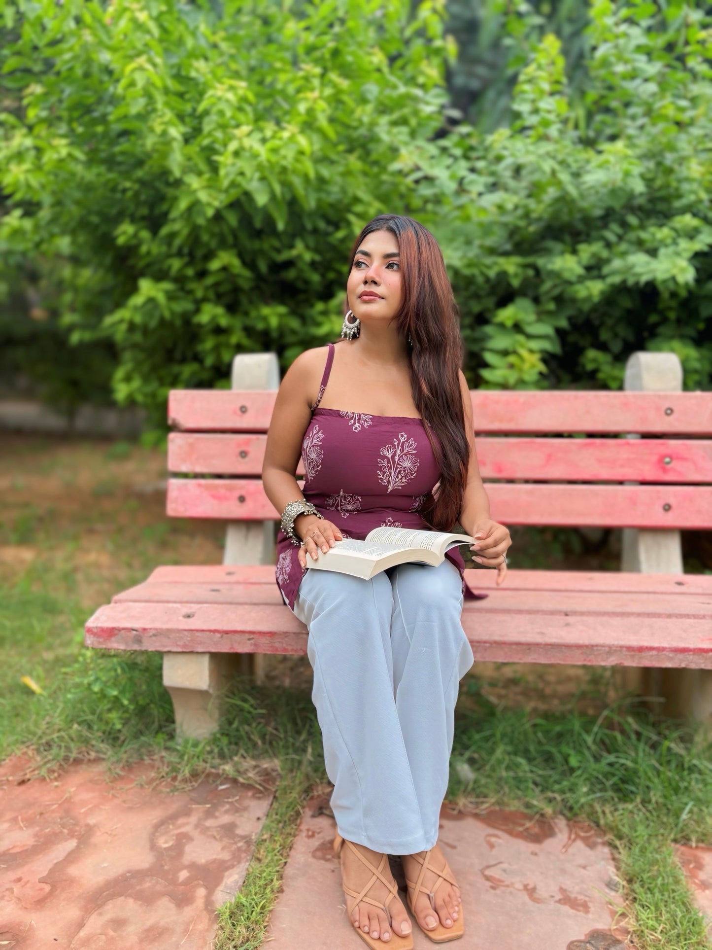 🌸 Tara Backless Kurti ✨