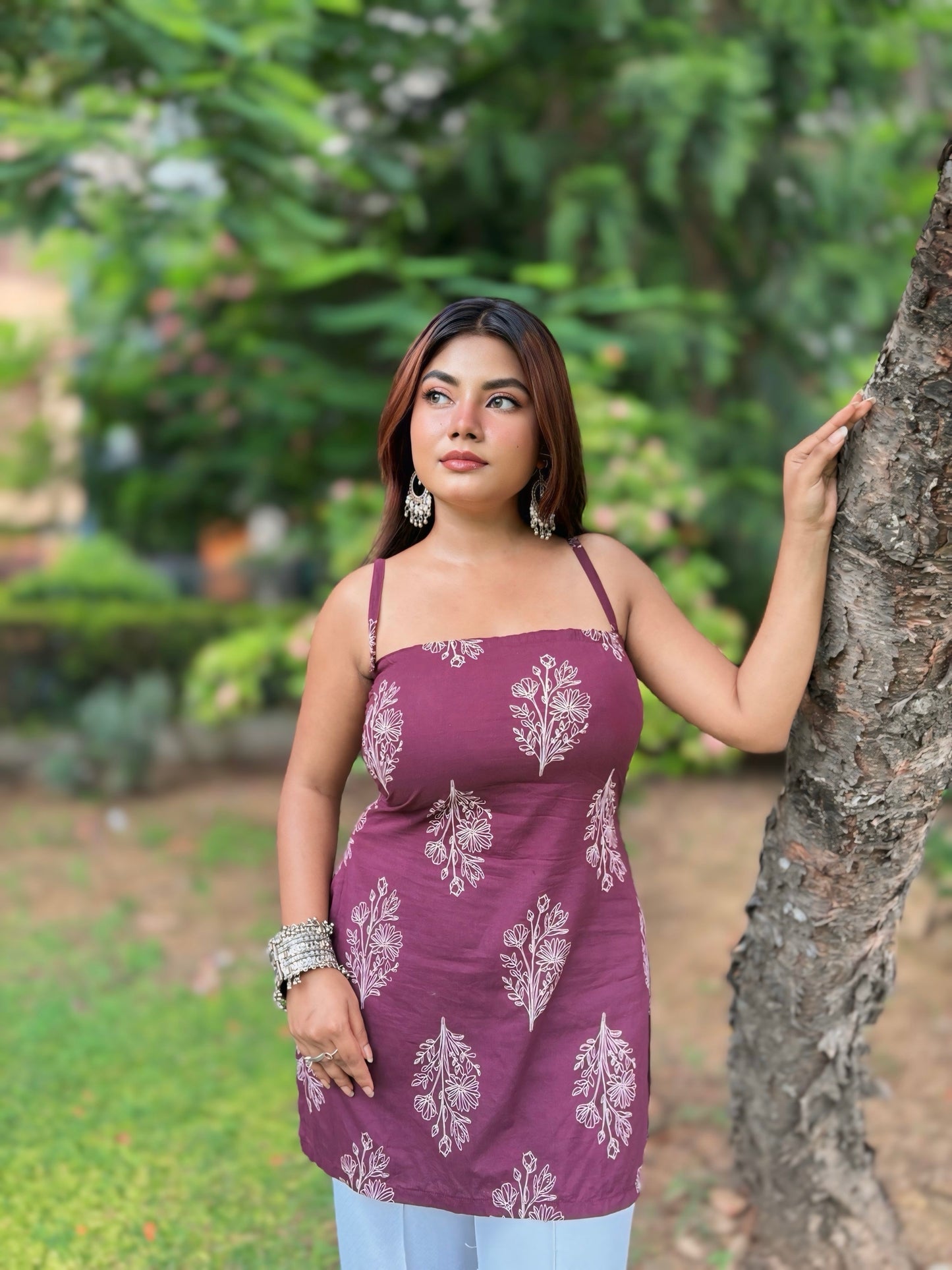 🌸 Tara Backless Kurti ✨