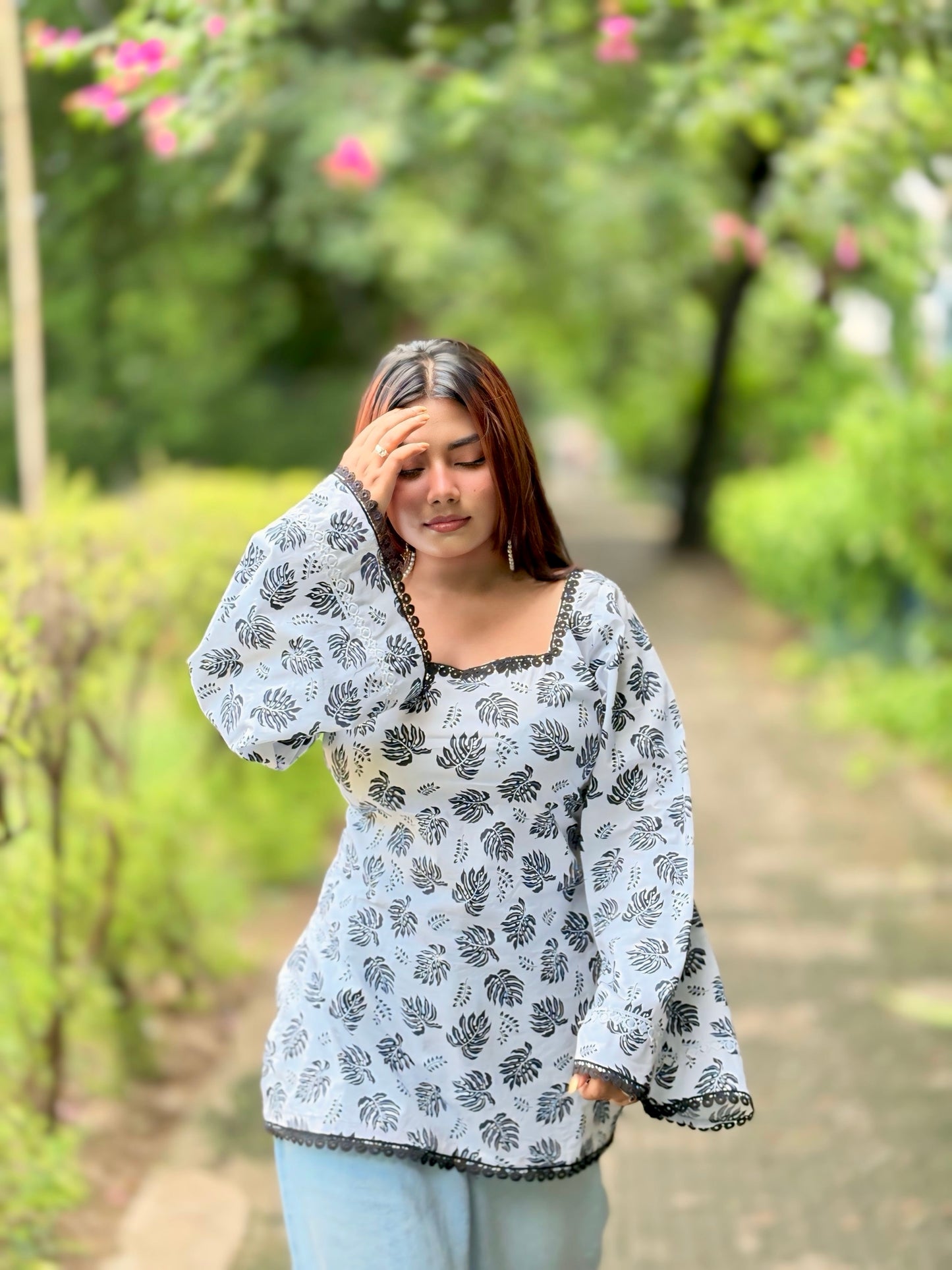 Mishti Corset Back Kurti – 90s Charm Meets Modern Elegance🌷🪷✨