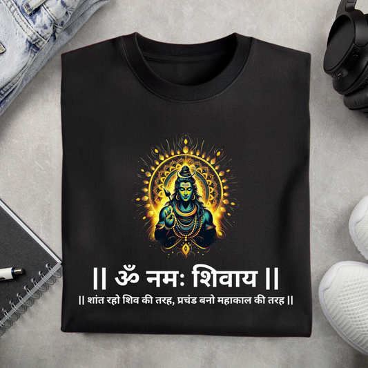 Om Namah Shivay T-shirt, Spiritual T-shirt, Yoga T-shirt.