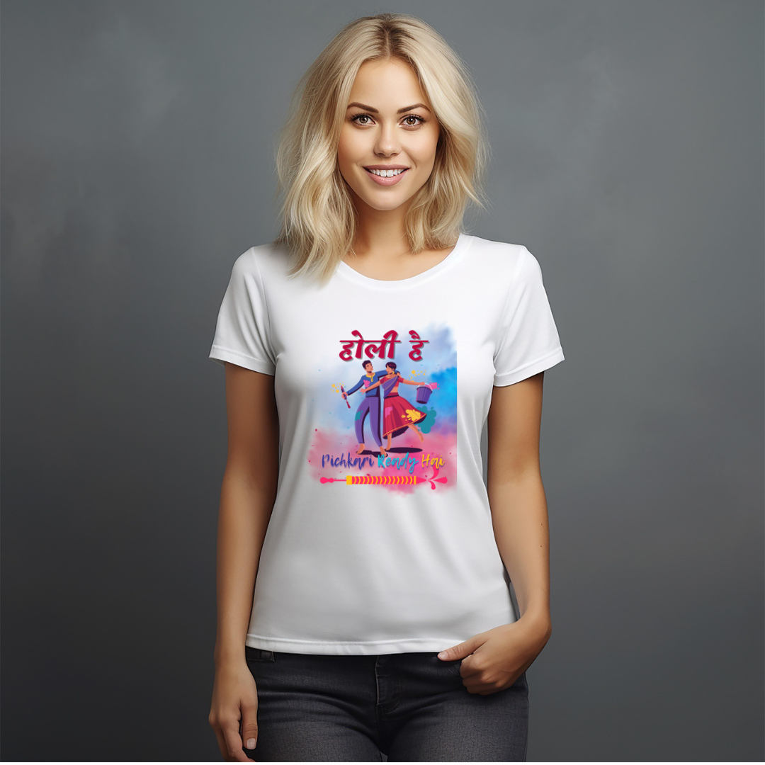 Pichkari ready hai Holi T-Shirt | Unisex Tshirt Online