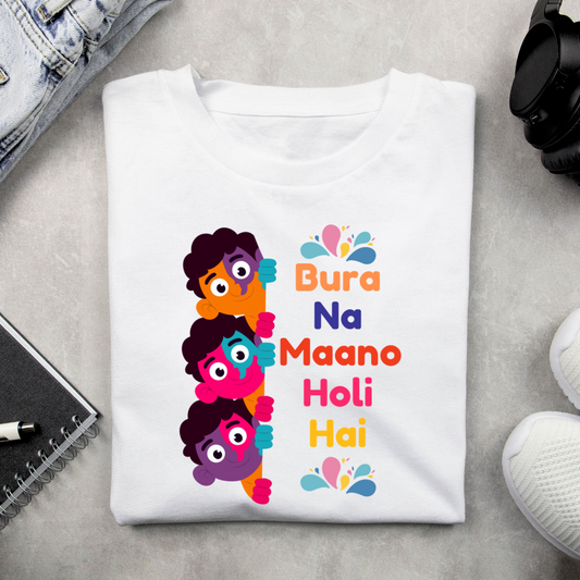 Bura Na Mano Holi Hai T-Shirt | Unisex Tshirt Online