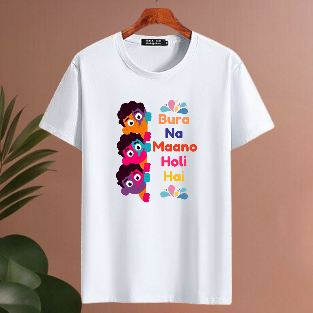 Bura Na Mano Holi Hai T-Shirt | Unisex Tshirt Online