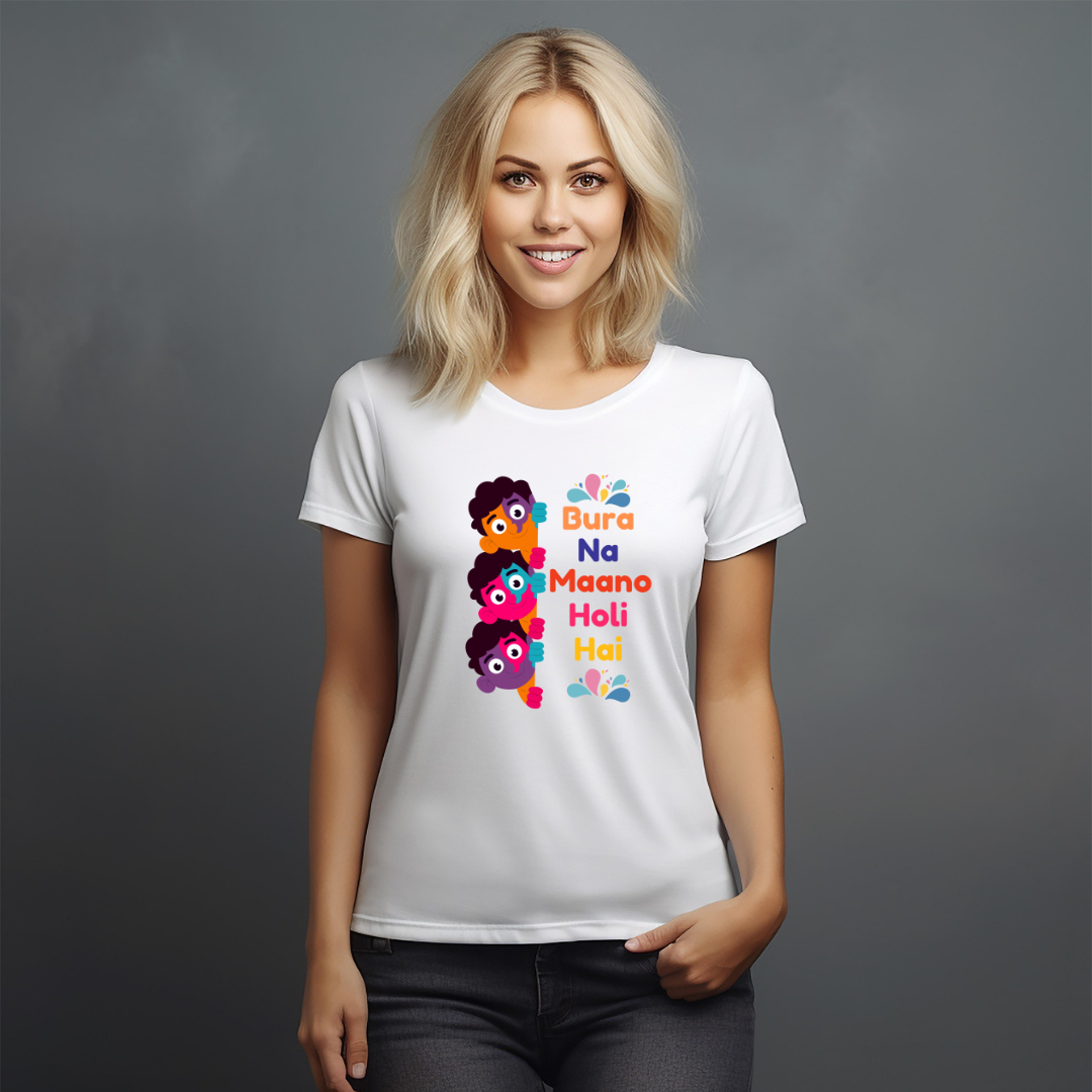 Bura Na Mano Holi Hai T-Shirt | Unisex Tshirt Online