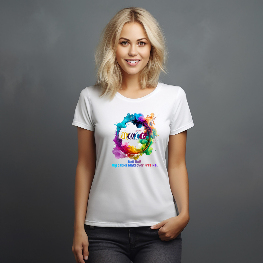 Happy Holi T-shirt | Unisex Tshirt Online