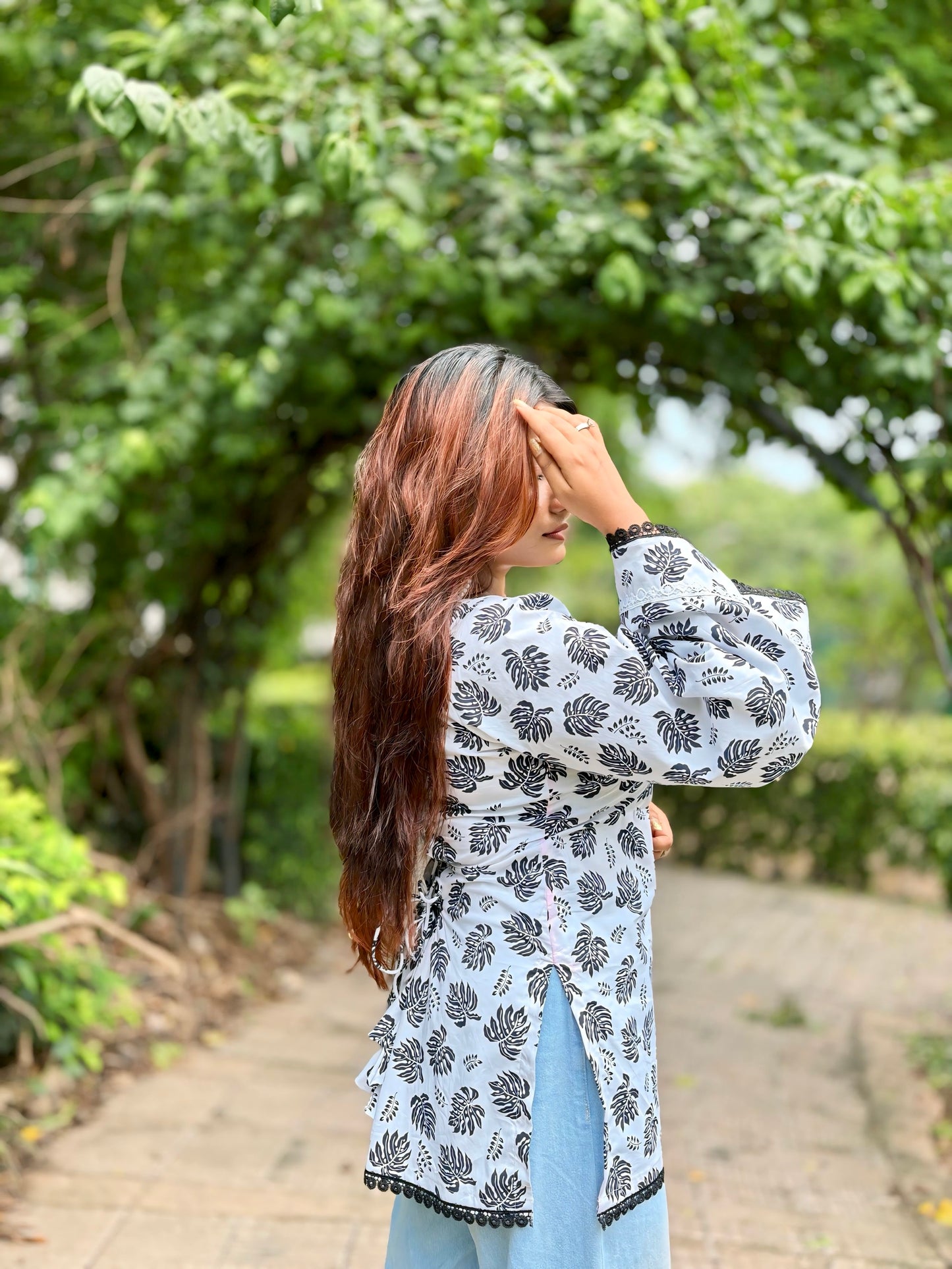 Mishti Corset Back Kurti – 90s Charm Meets Modern Elegance🌷🪷✨