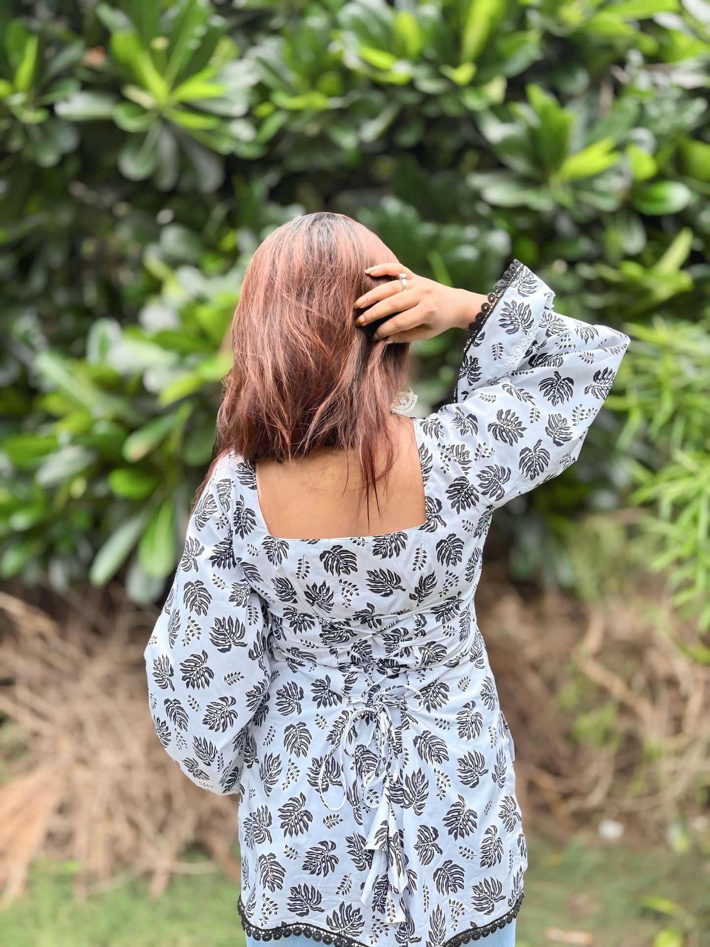 Mishti Corset Back Kurti – 90s Charm Meets Modern Elegance🌷🪷✨