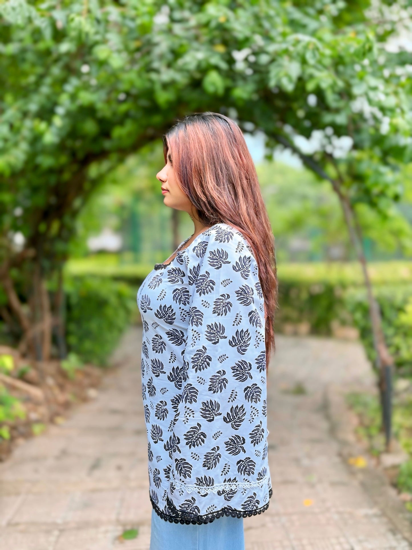 Mishti Corset Back Kurti – 90s Charm Meets Modern Elegance🌷🪷✨