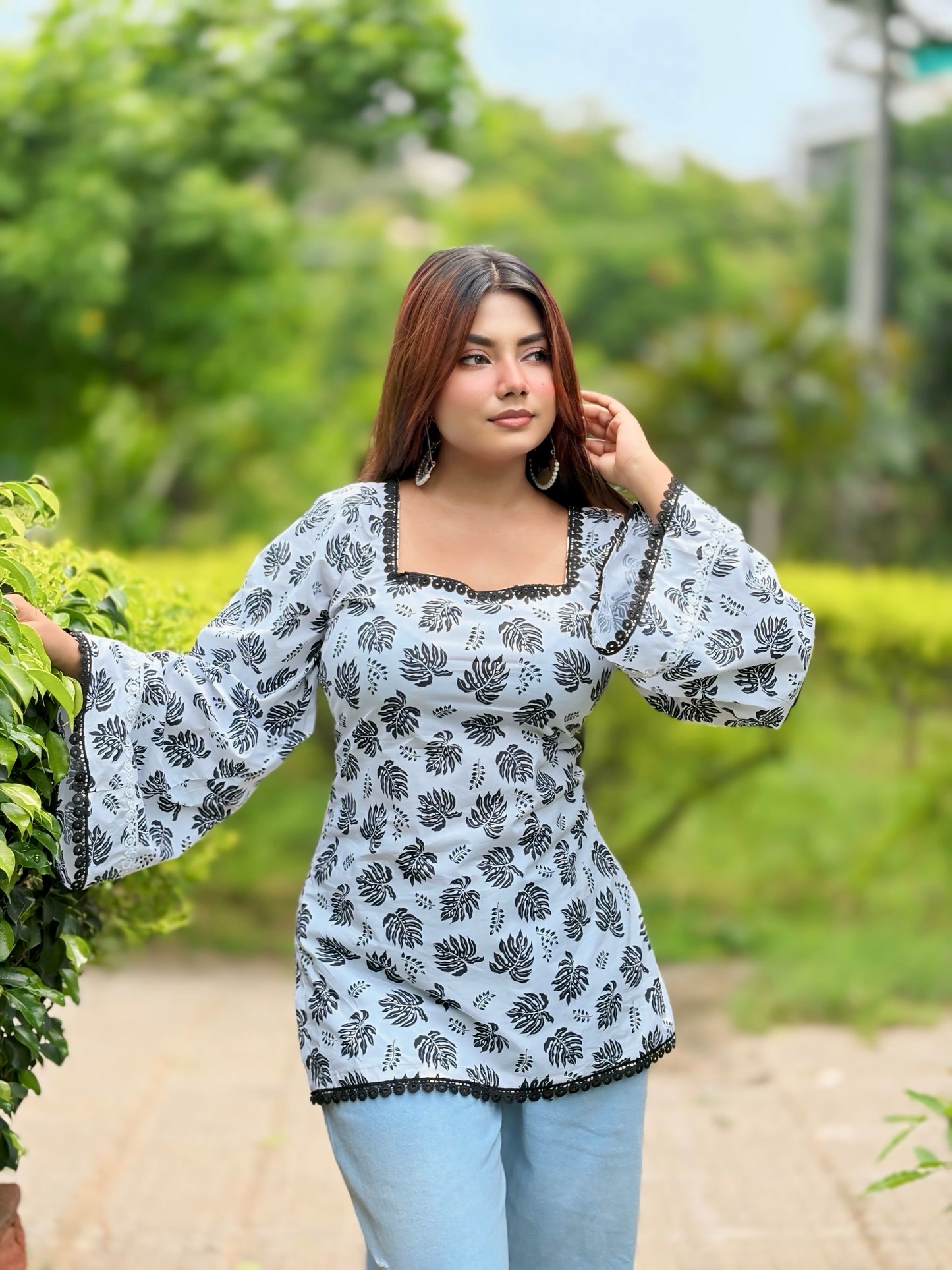 Mishti Corset Back Kurti – 90s Charm Meets Modern Elegance🌷🪷✨